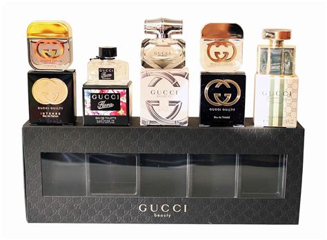 gucci womens miniature gift set|gucci gift pack women express.